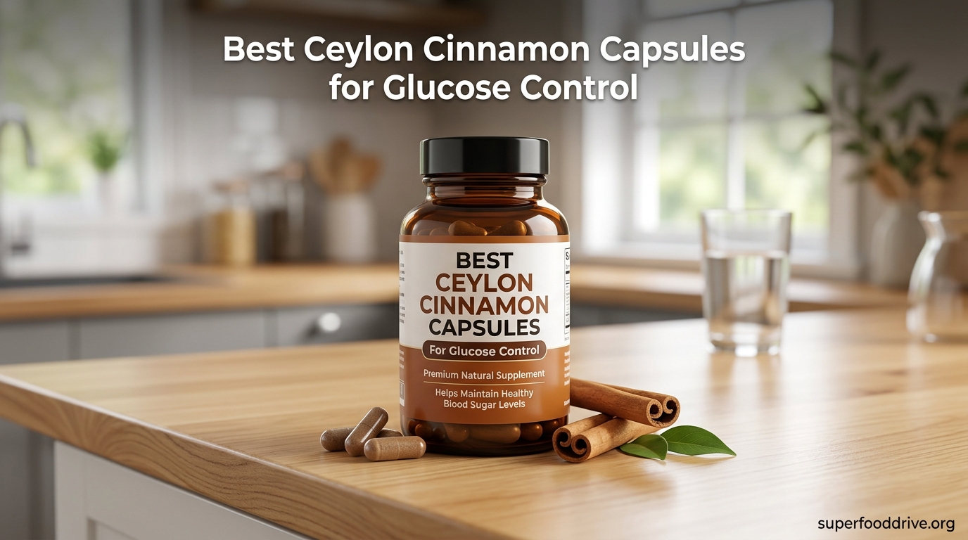 Best Ceylon Cinnamon Capsules for Glucose Control