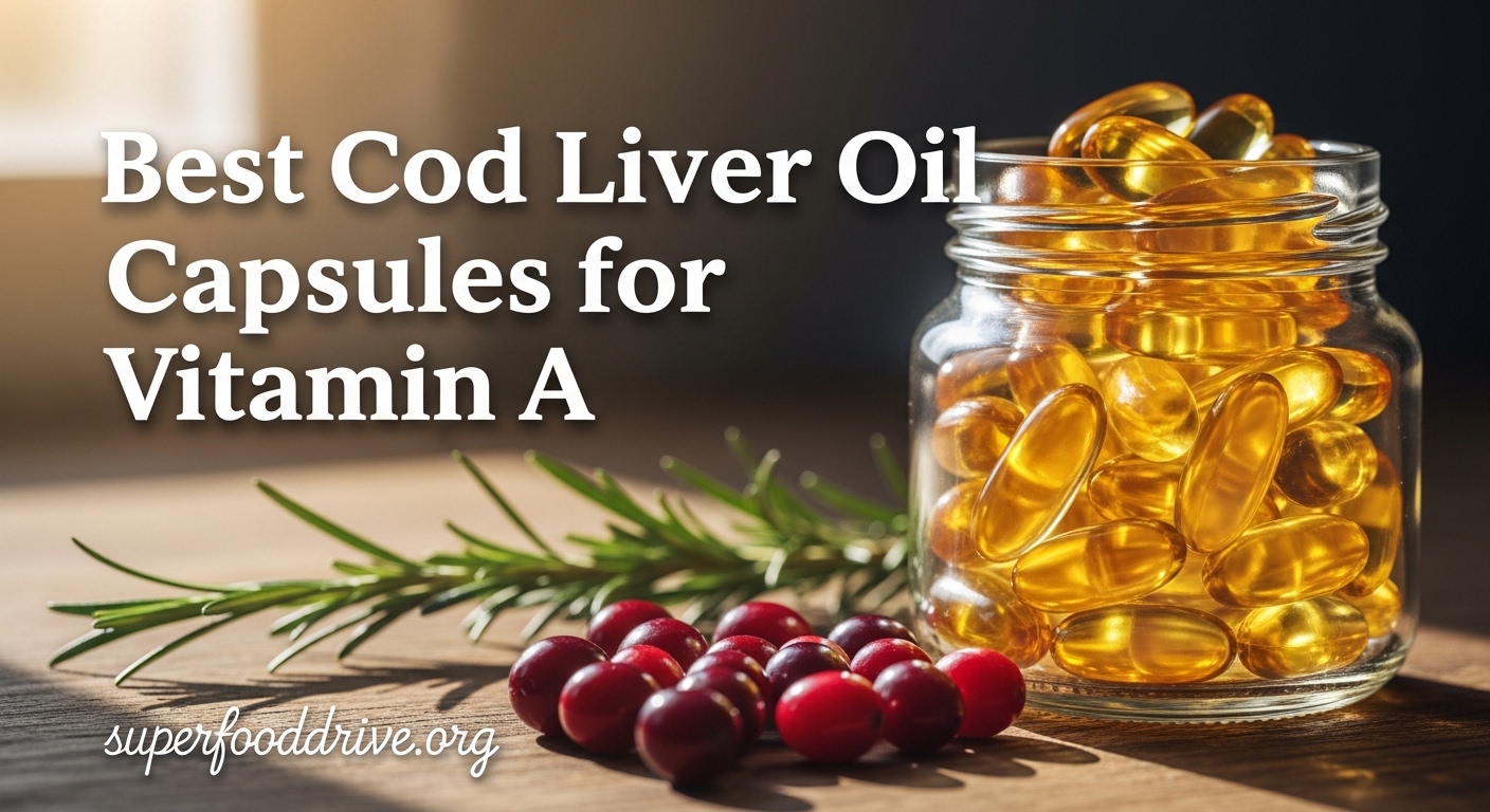 Best Cod Liver Oil Capsules for Vitamin A