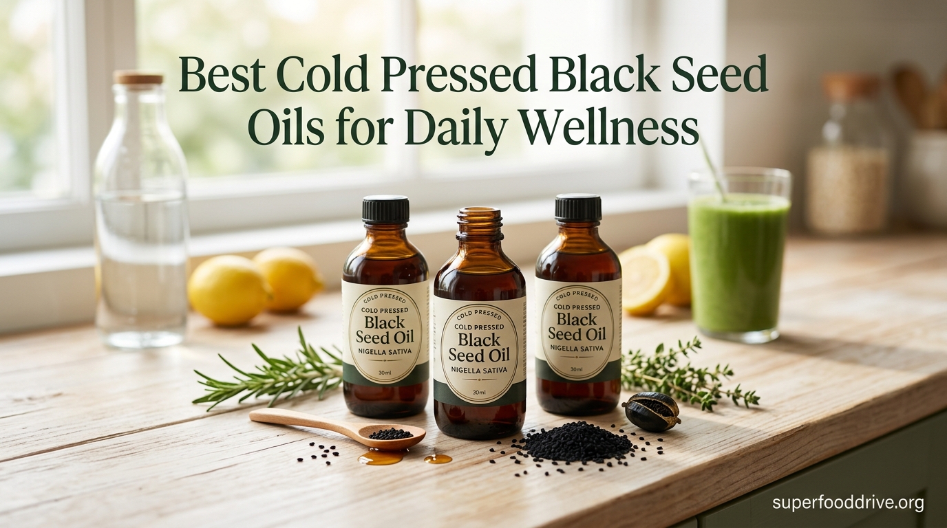 Best Cold Pressed Black Seed Oils for Daily Wellness