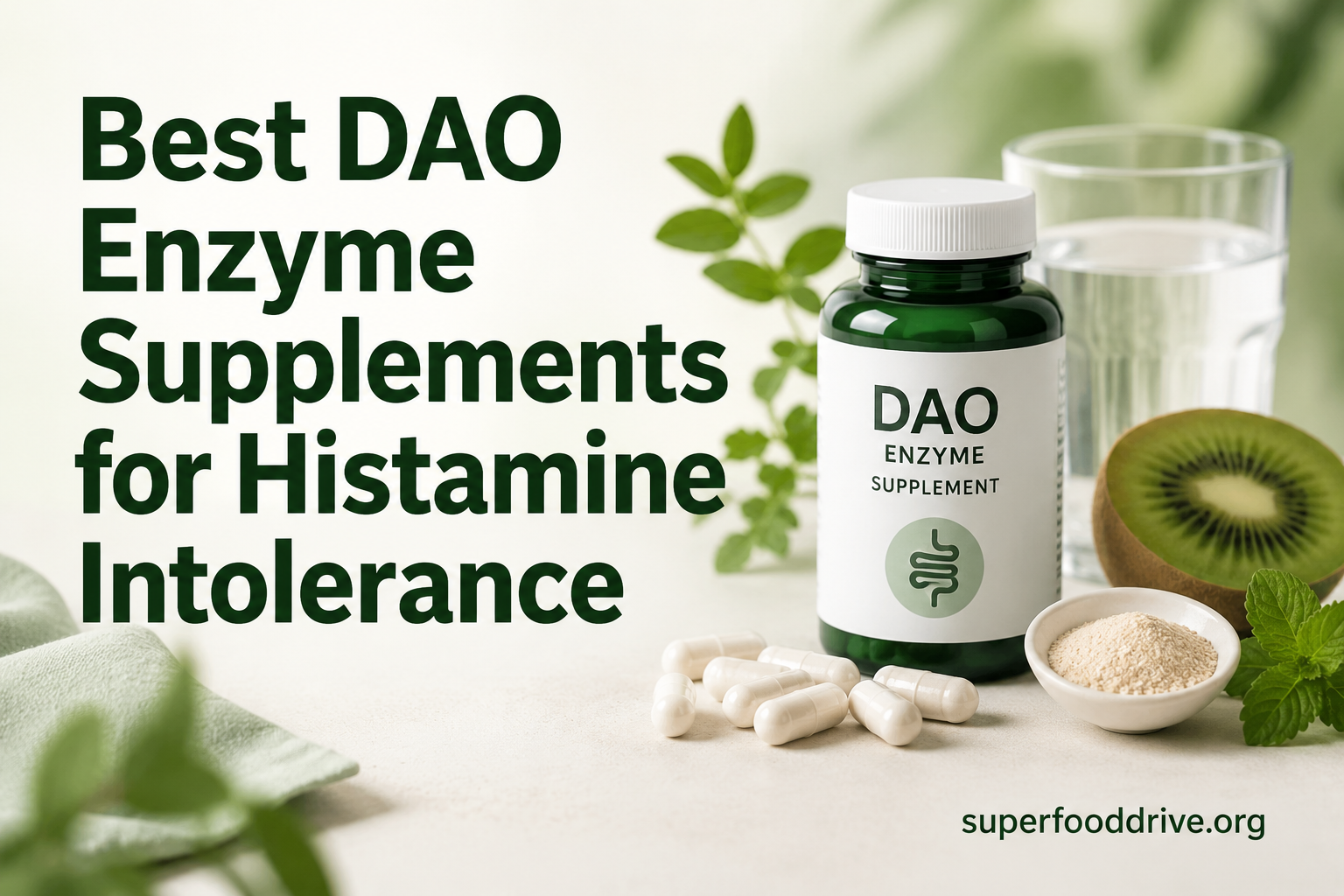 Best DAO Enzyme Supplements for Histamine Intolerance