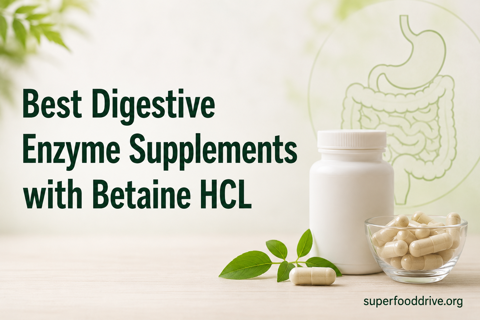 Best Digestive Enzyme Supplements with Betaine HCL