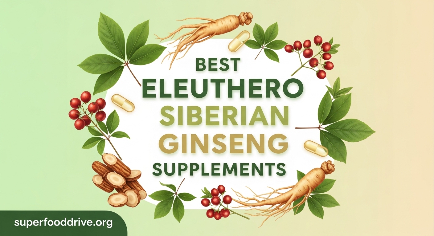 Best Eleuthero Siberian Ginseng Supplements