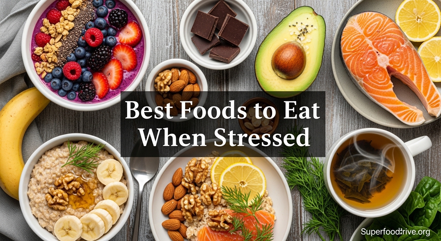 Best Foods to Eat When Stressed
