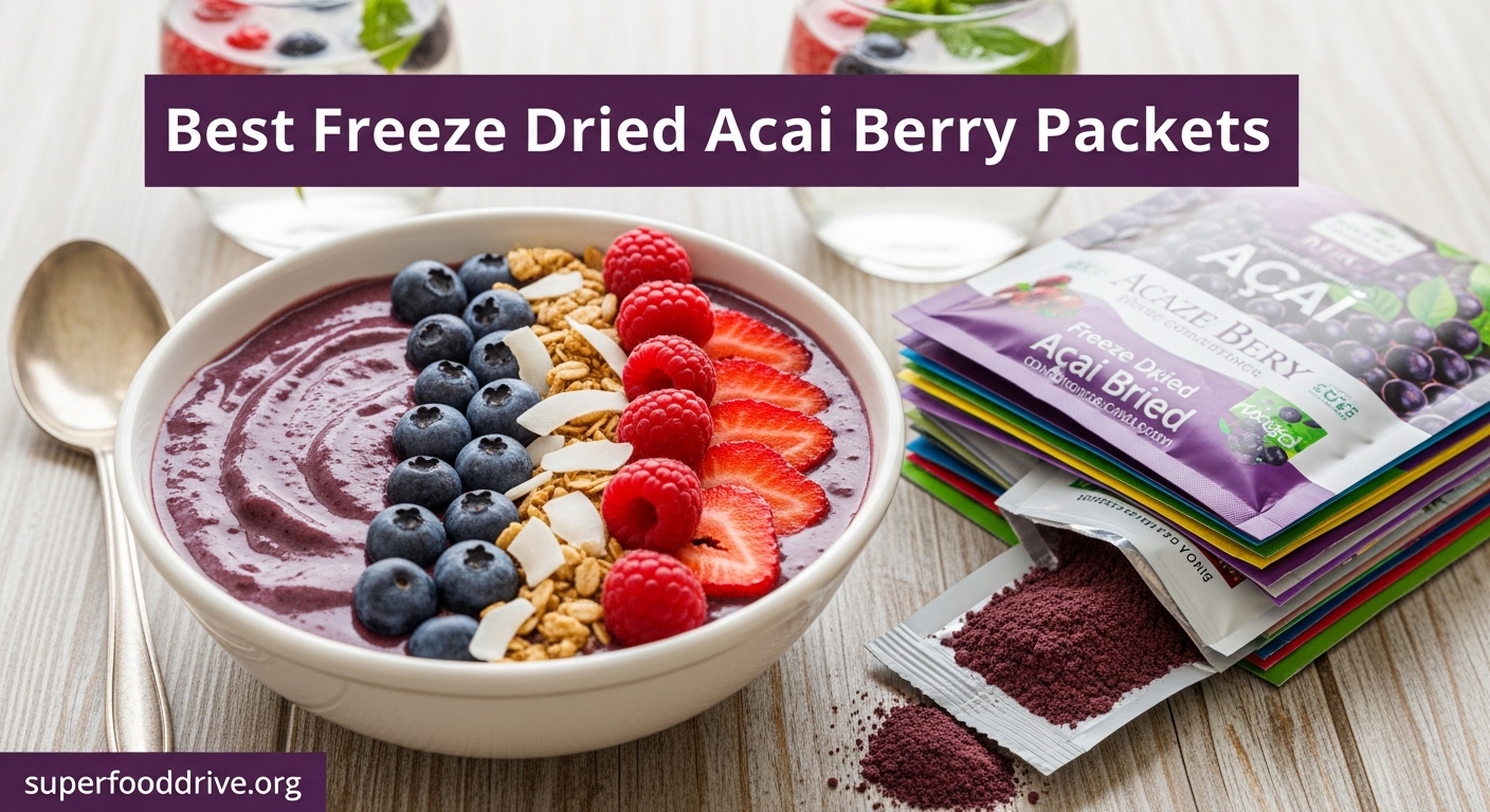 Best Freeze Dried Acai Berry Packets