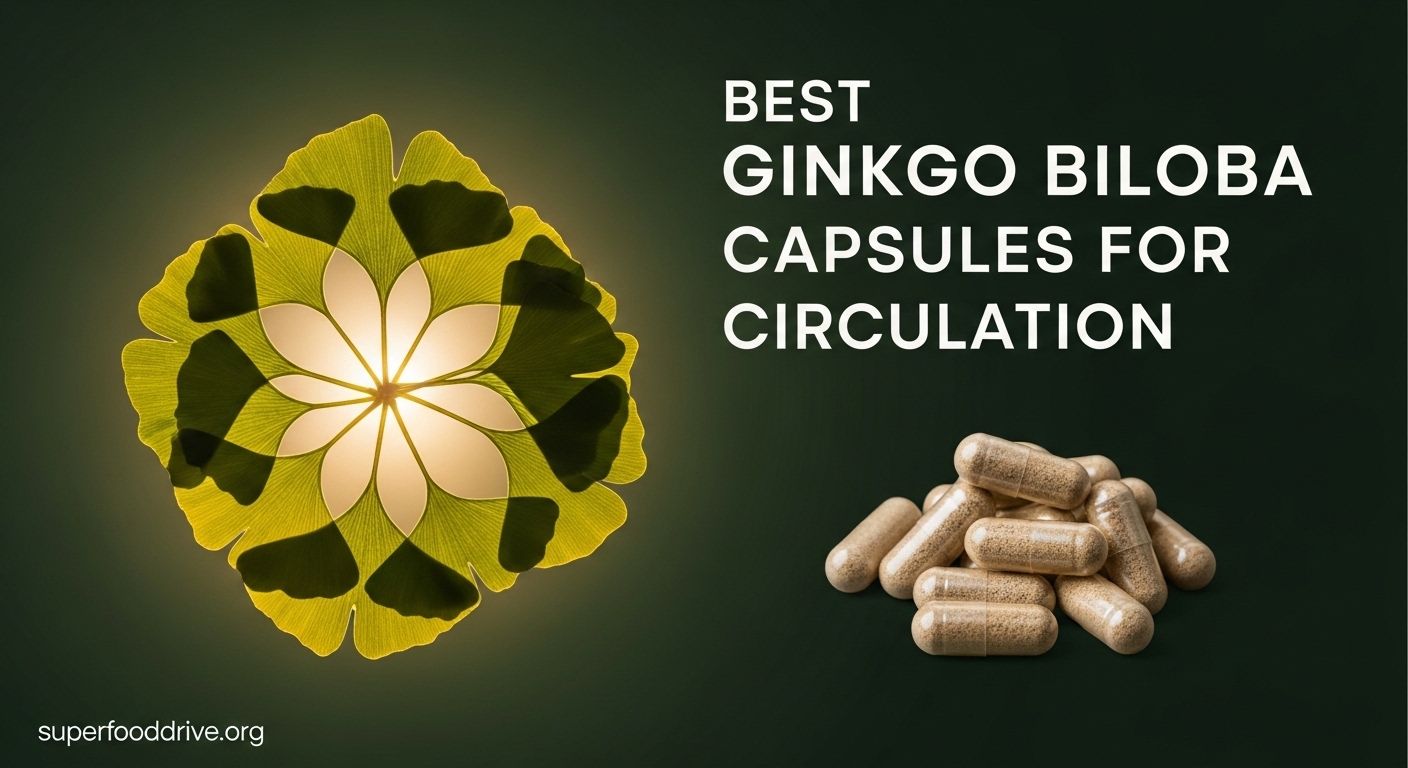 Best Ginkgo Biloba Capsules for Circulation