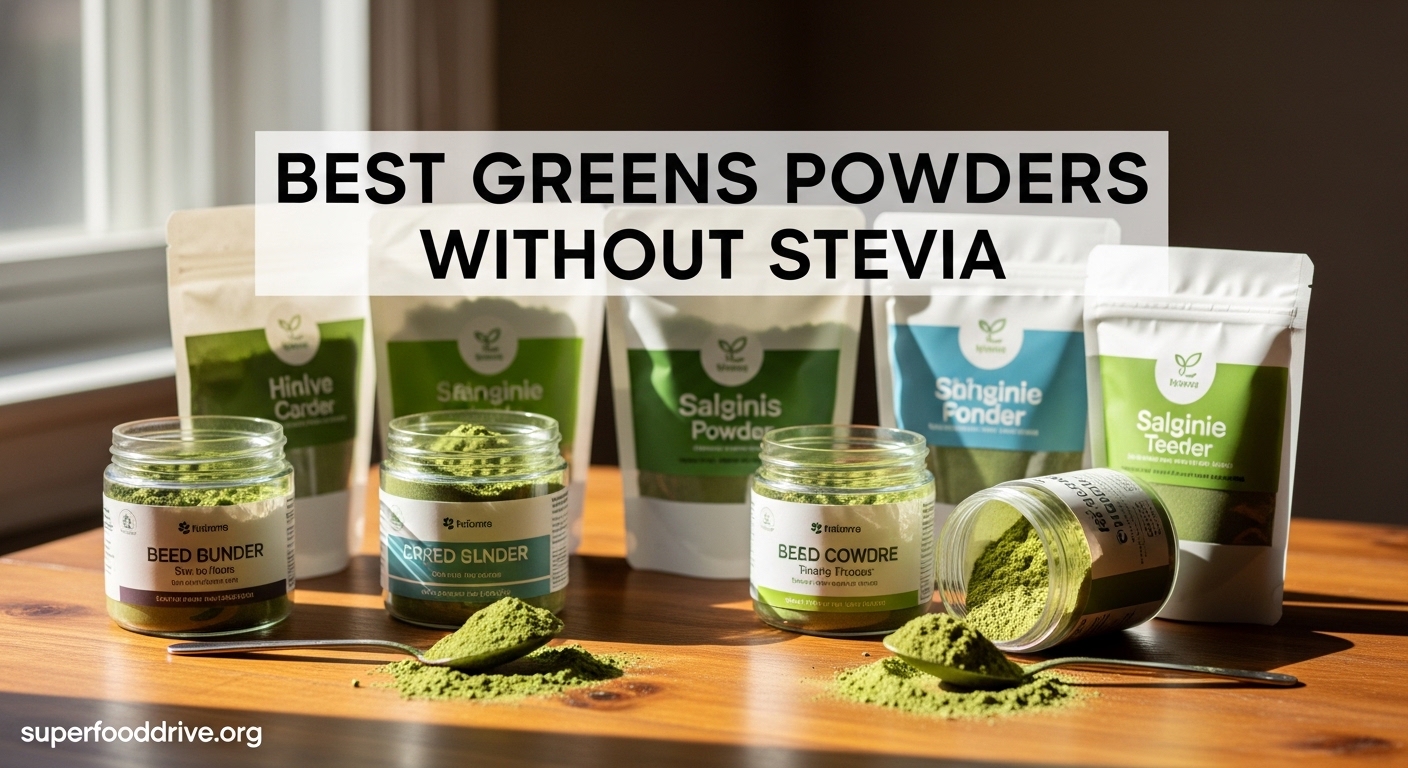 Best Greens Powders Without Stevia