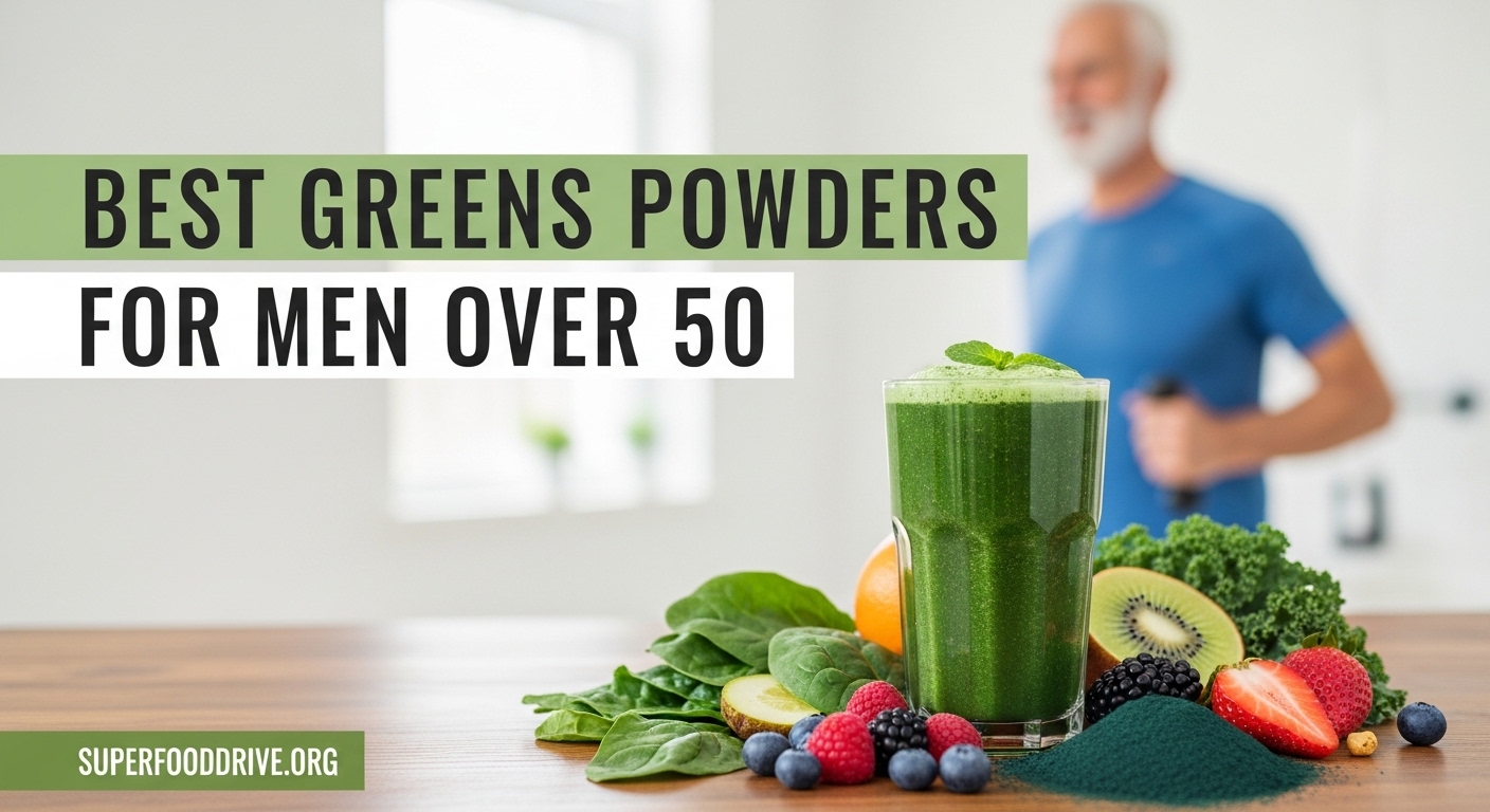 Best Greens Powders for Men Over 50