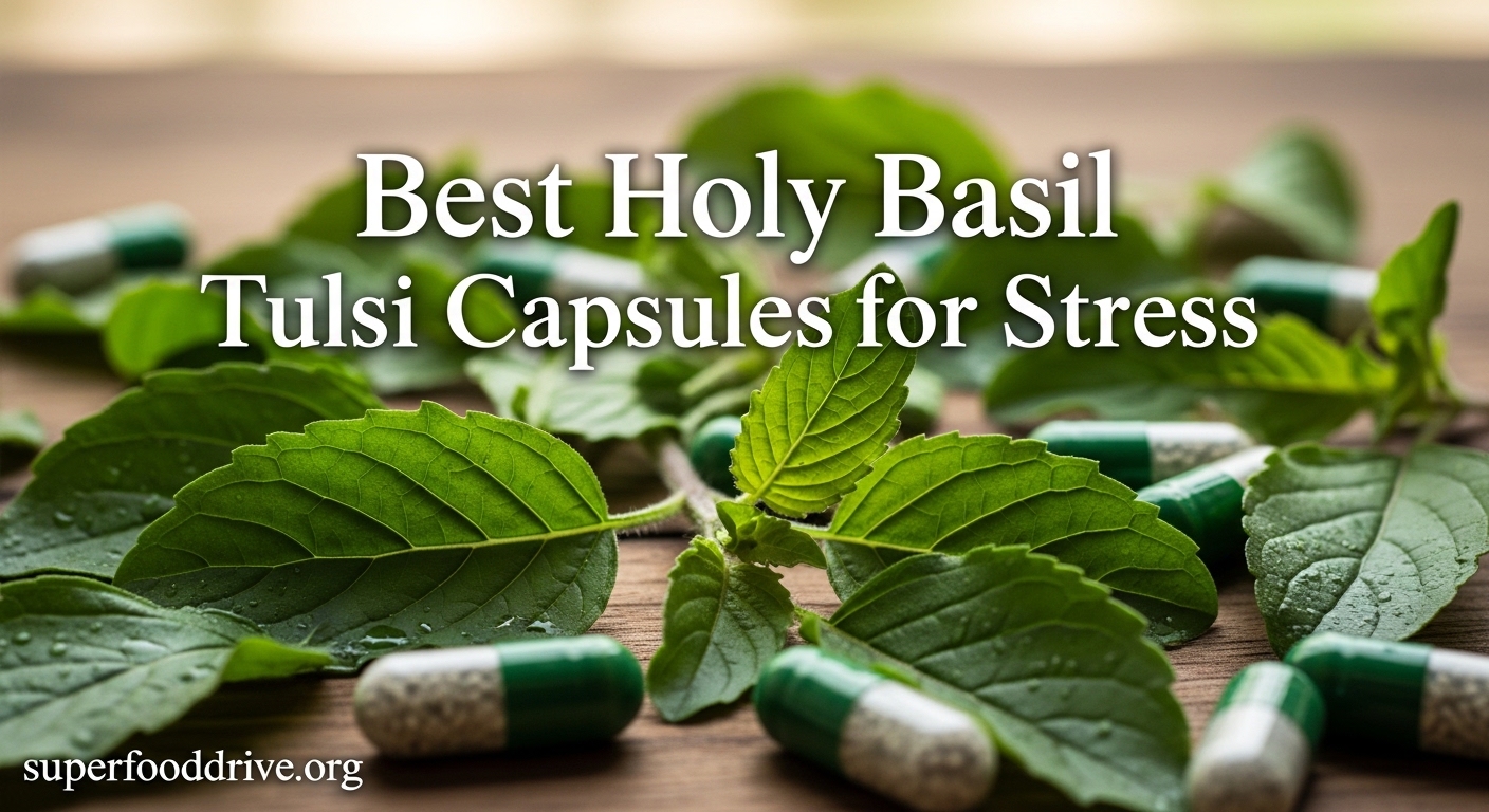 Best Holy Basil Tulsi Capsules for Stress