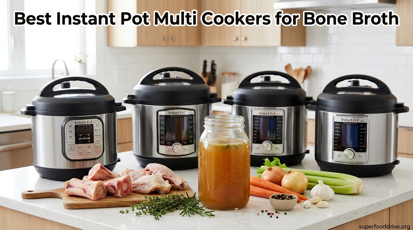 Best Instant Pot Multi Cookers for Bone Broth