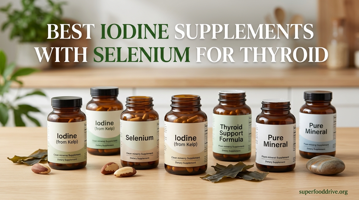 Best Iodine Supplements with Selenium for Thyroid