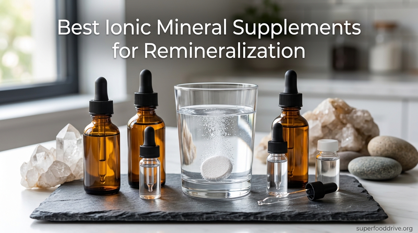 Best Ionic Mineral Supplements for Remineralization