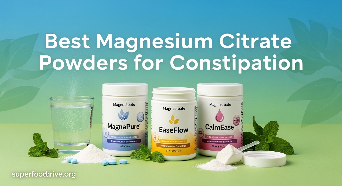 Best Magnesium Citrate Powders for Constipation