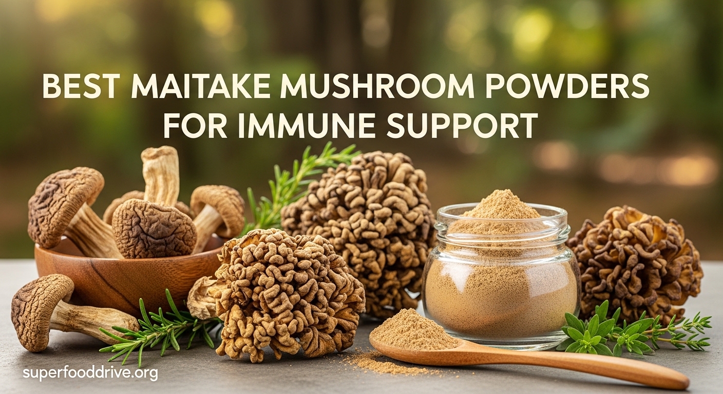 Best Maitake Mushroom Powders for Immune Support