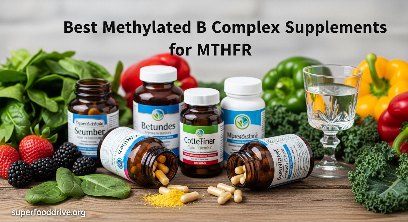 Best Methylated B Complex Supplements for MTHFR
