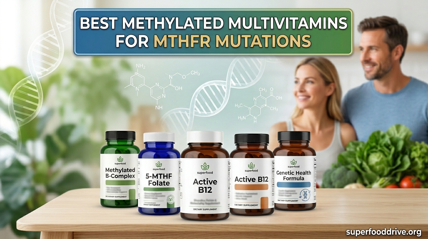 Best Methylated Multivitamins for MTHFR Mutations