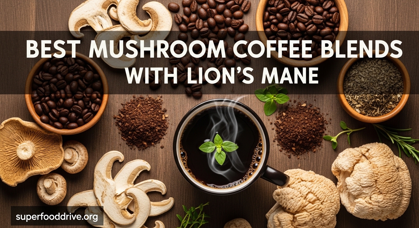 Best Mushroom Coffee Blends with Lions Mane