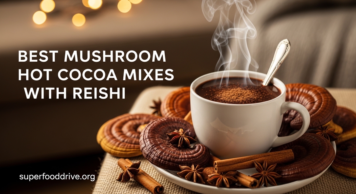 Best Mushroom Hot Cocoa Mixes with Reishi