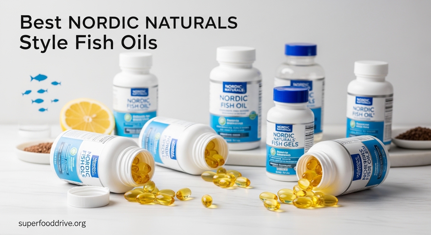 Best Nordic Naturals Style Fish Oils