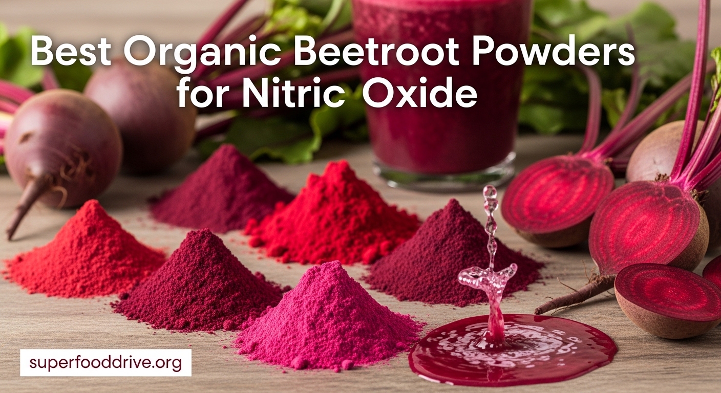 Best Organic Beetroot Powders for Nitric Oxide