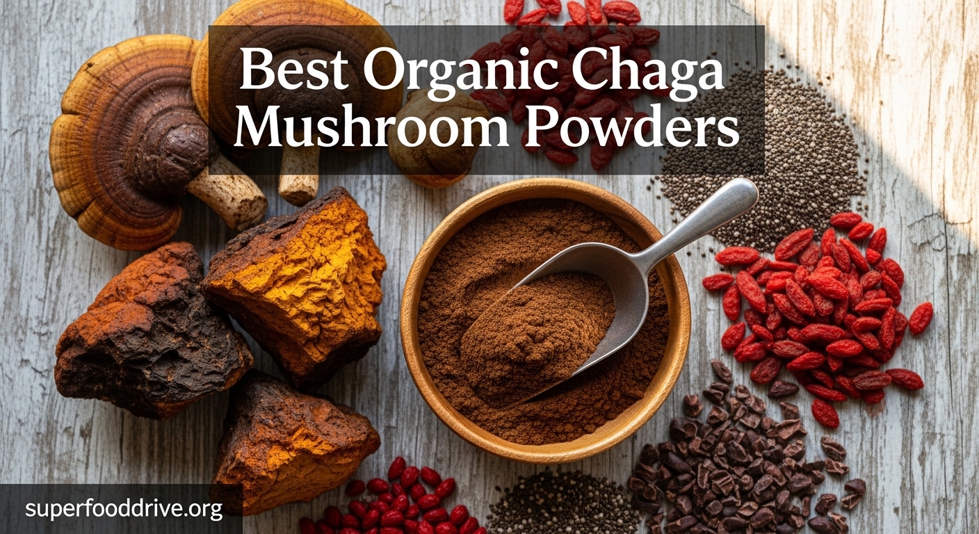 Best Organic Chaga Mushroom Powders