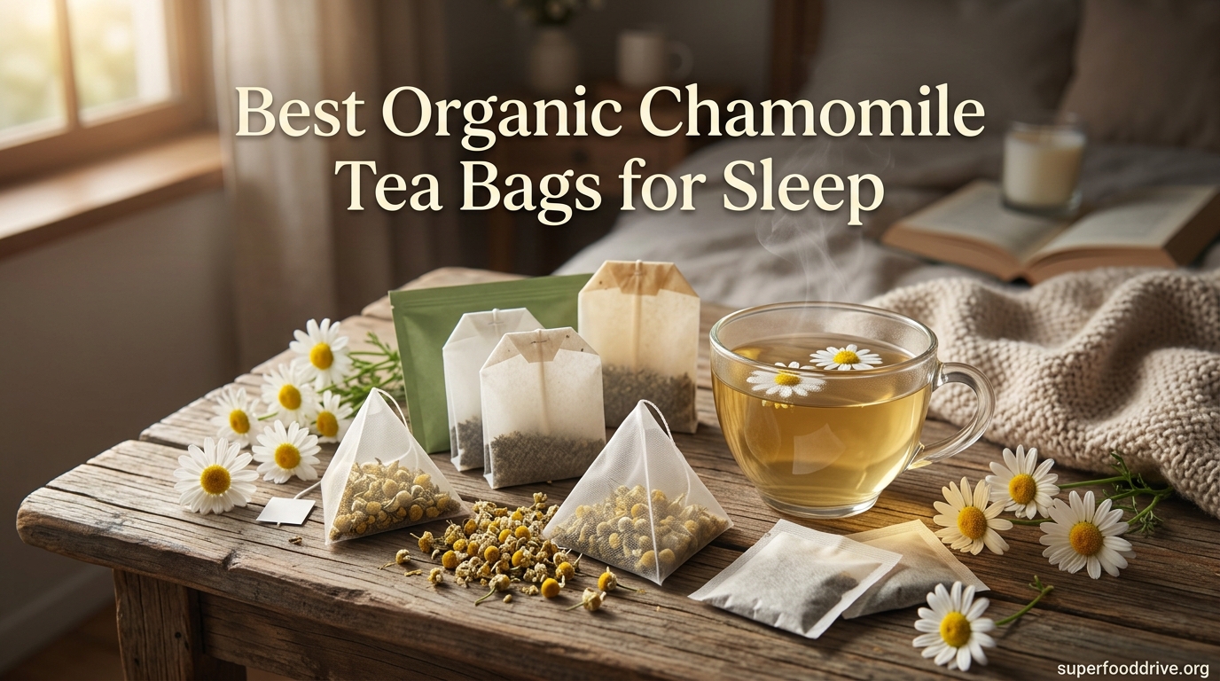 Best Organic Chamomile Tea Bags for Sleep