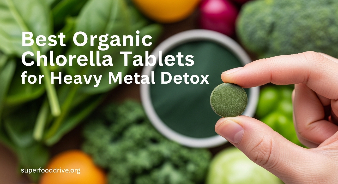 Best Organic Chlorella Tablets for Heavy Metal Detox