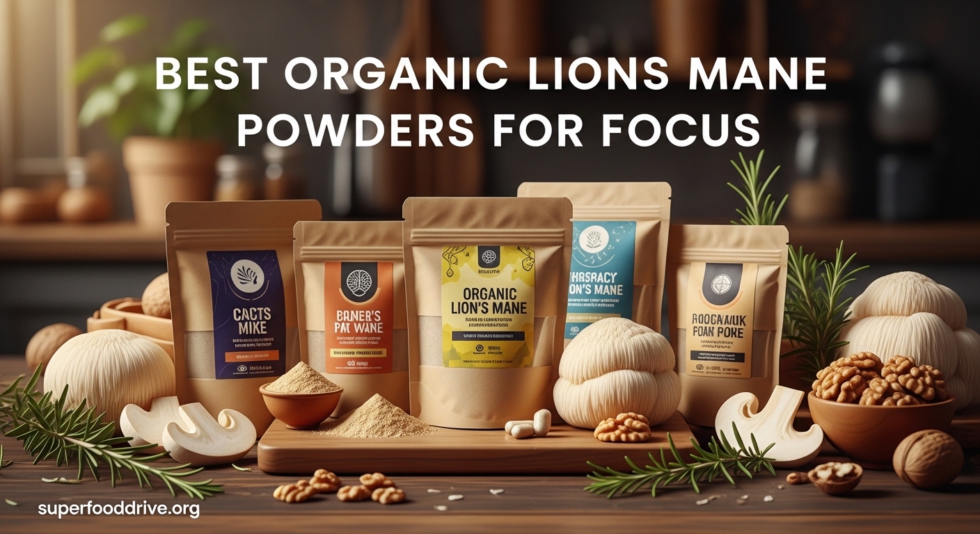 Best Organic Lions Mane Powders for Focus