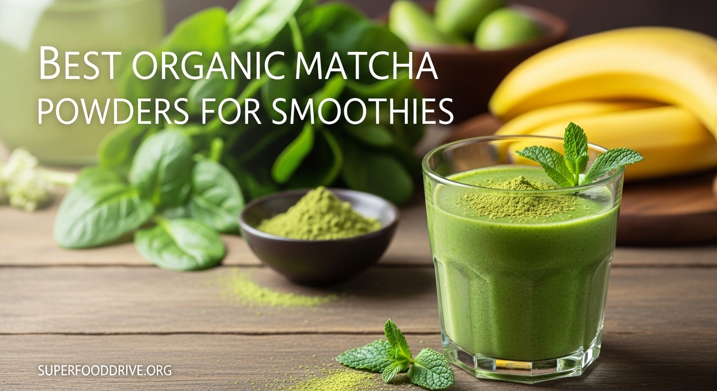 Best Organic Matcha Powders for Smoothies