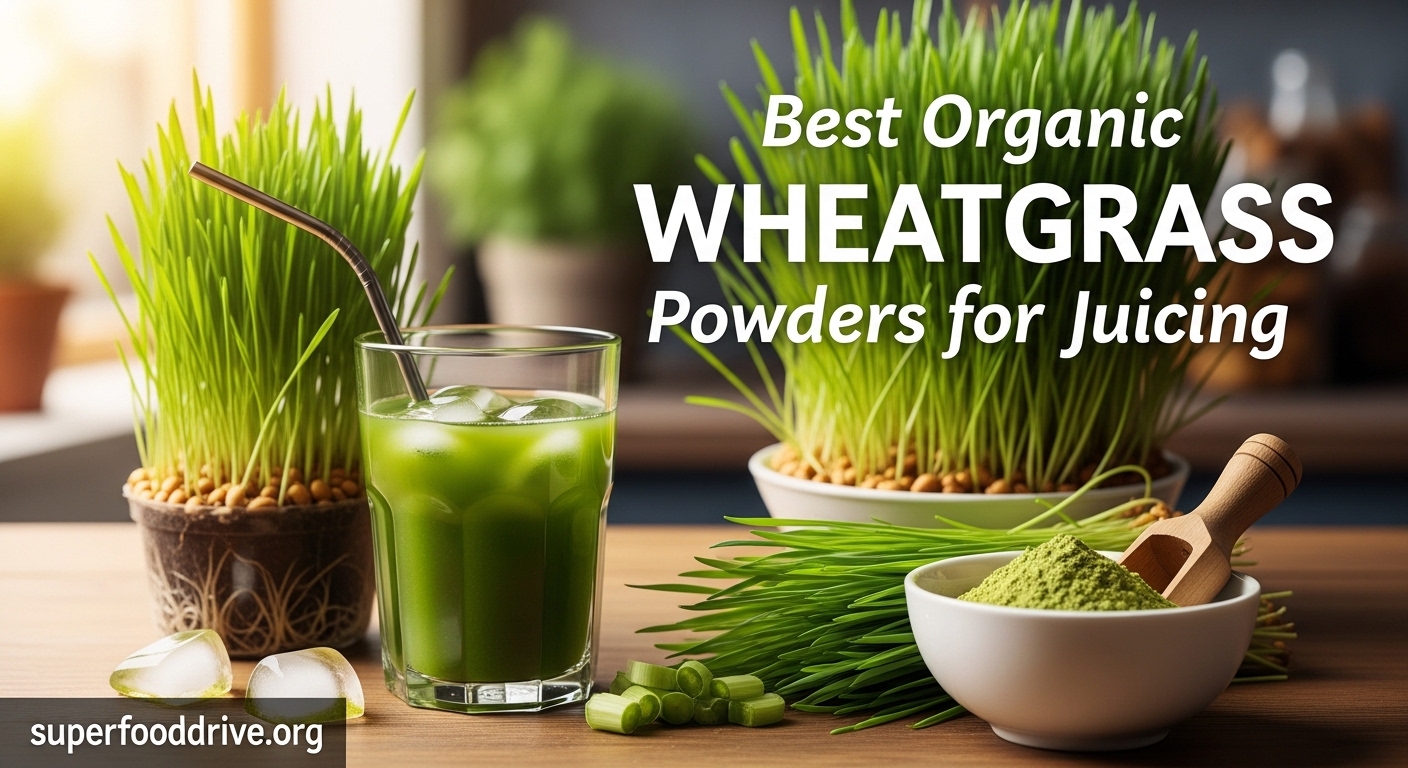 Best Organic Wheatgrass Powders for Juicing