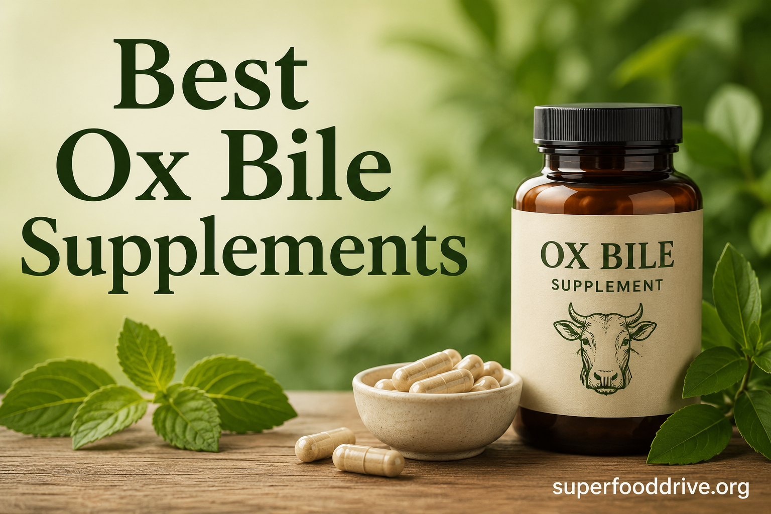 Best Ox Bile Supplements