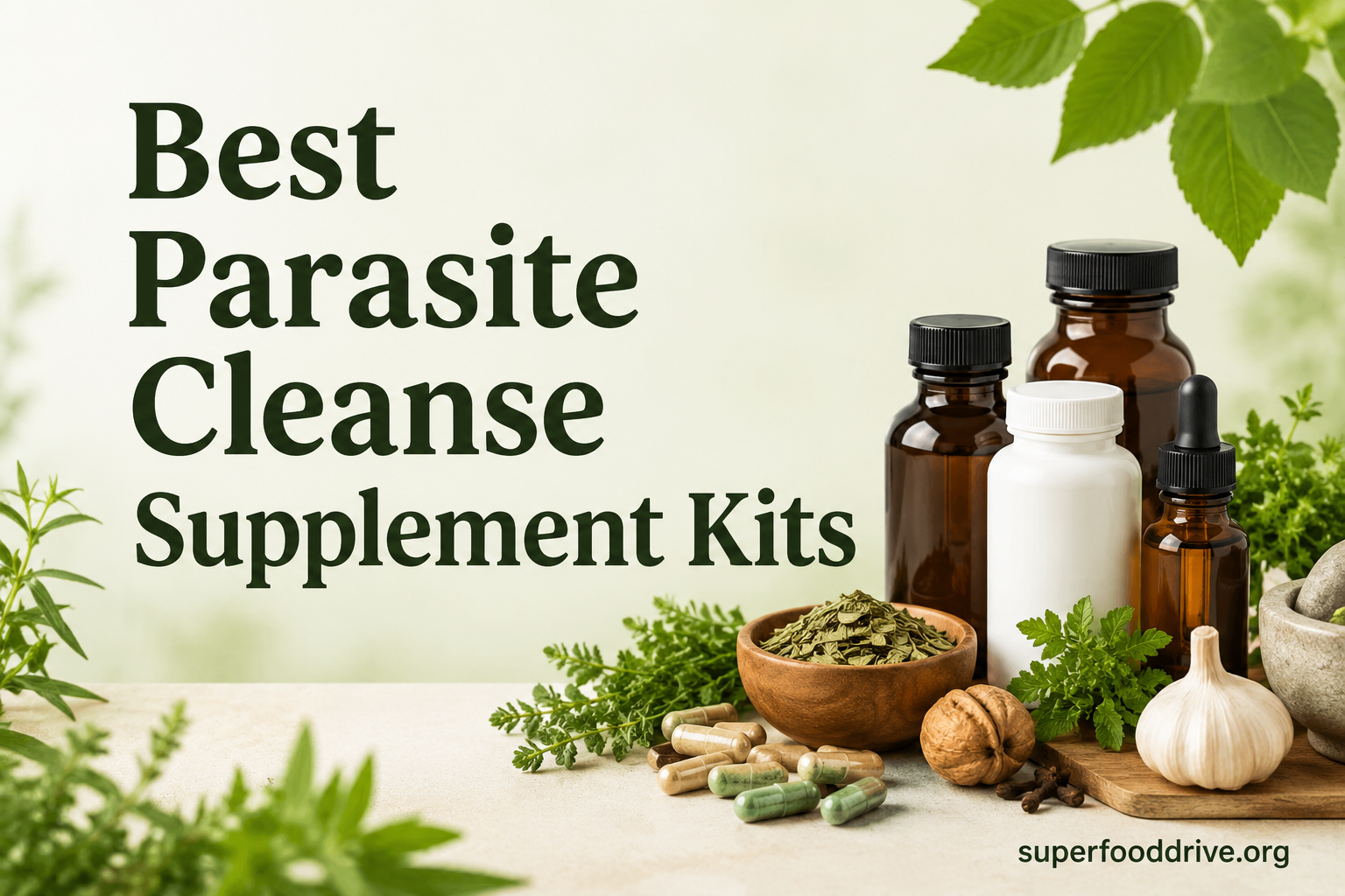 Best Parasite Cleanse Supplement Kits