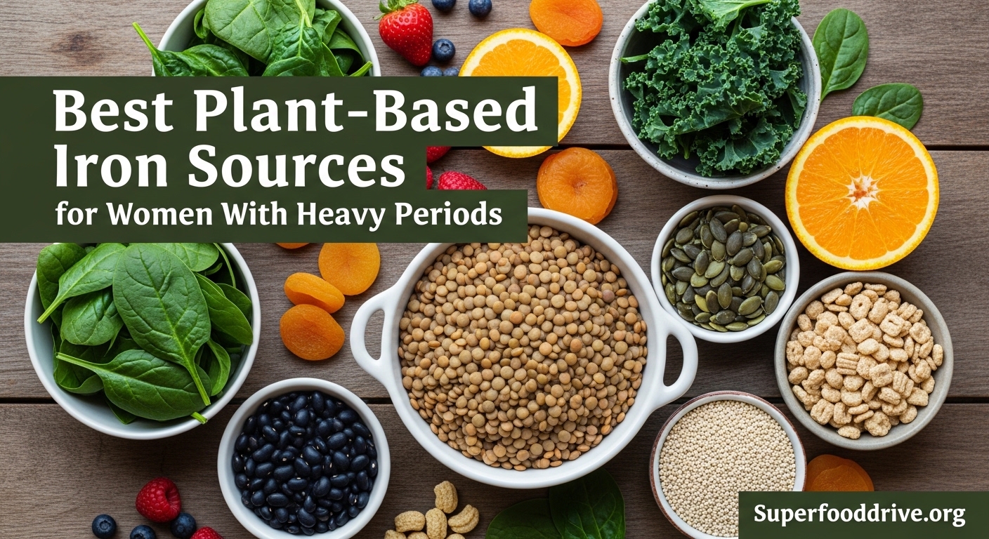 Best Plant-Based Iron Sources for Women With Heavy Periods