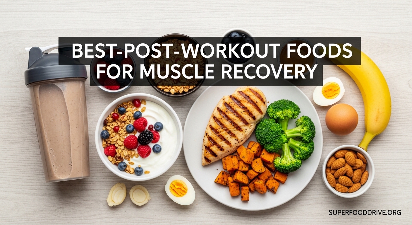 Best Post-Workout Foods for Muscle Recovery