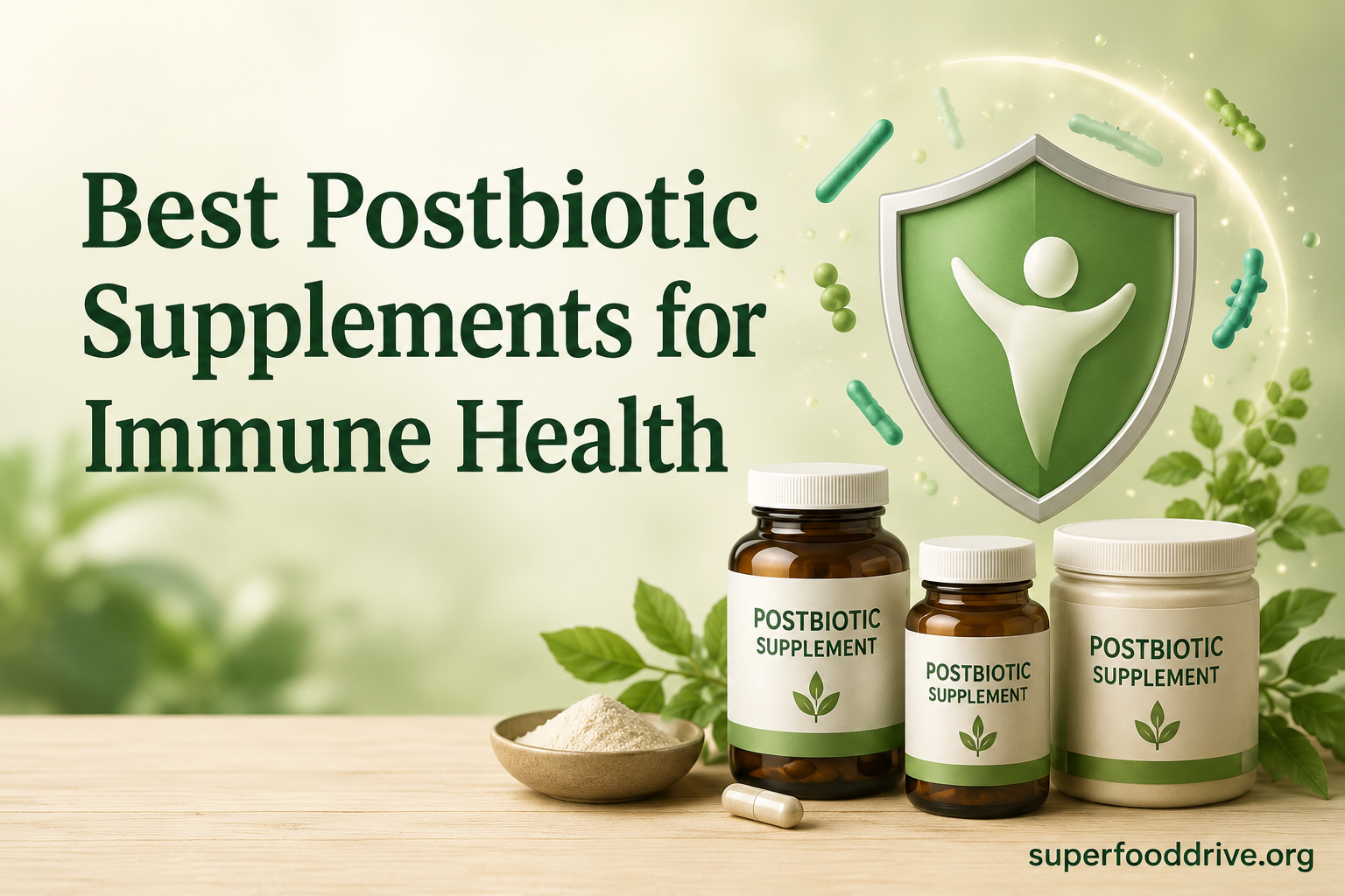Best Postbiotic Supplements for Immune Health