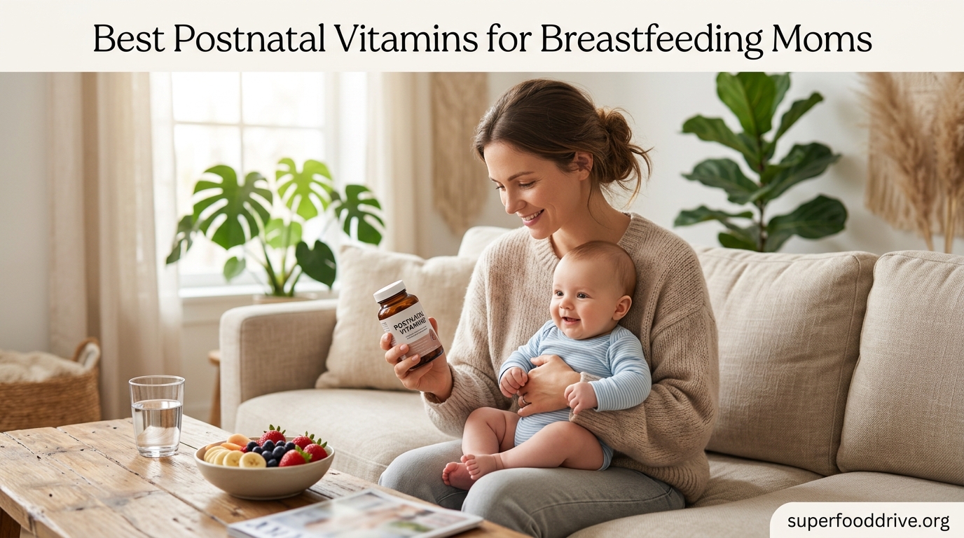 Best Postnatal Vitamins for Breastfeeding Moms