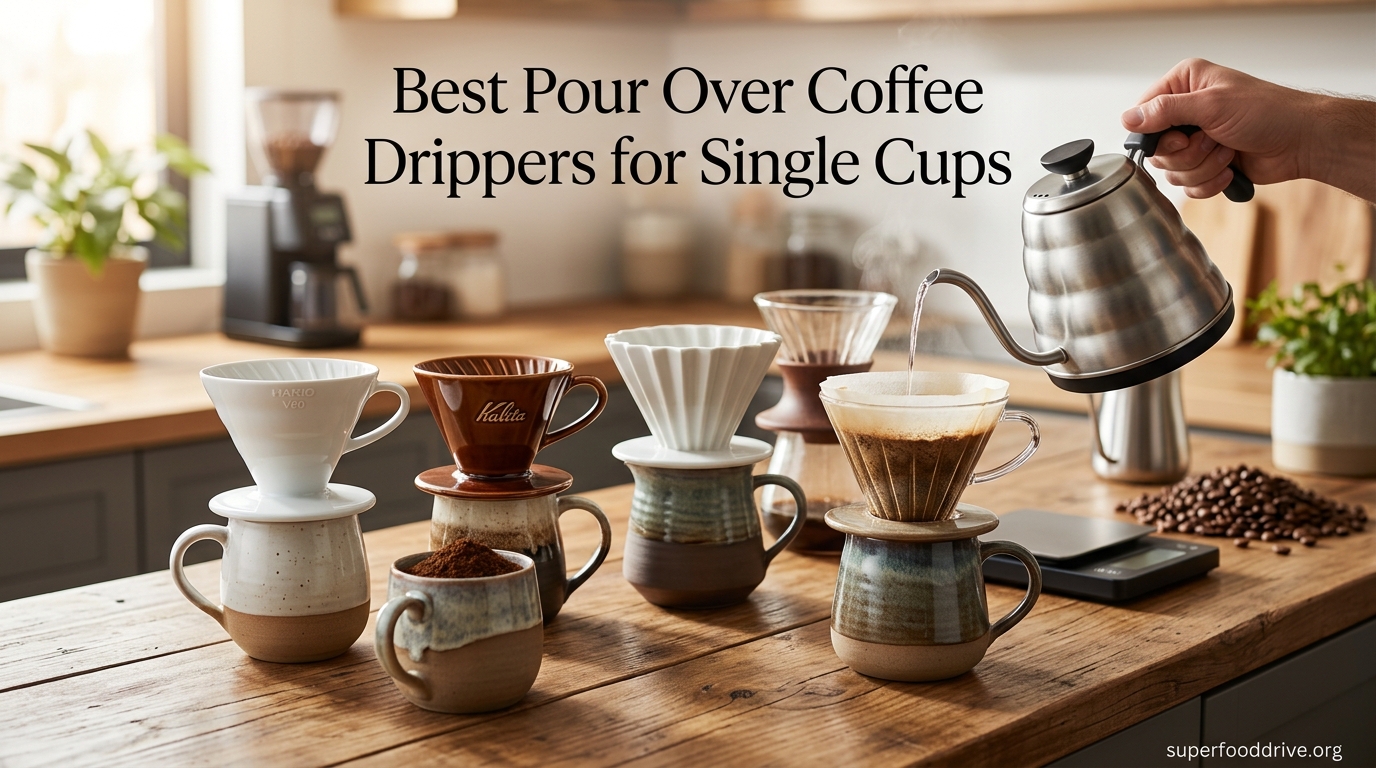 Best Pour Over Coffee Drippers for Single Cups