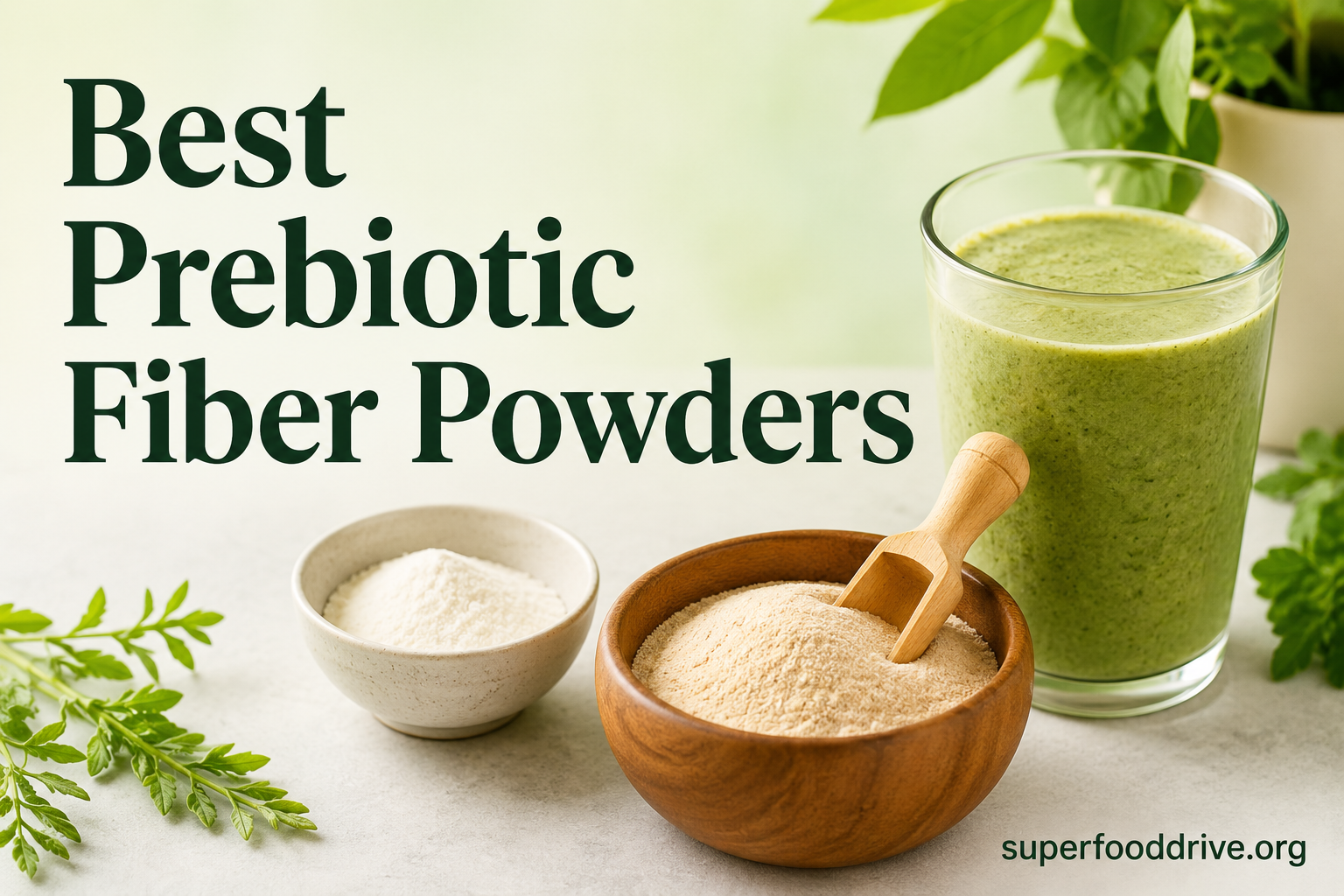 Best Prebiotic Fiber Powders