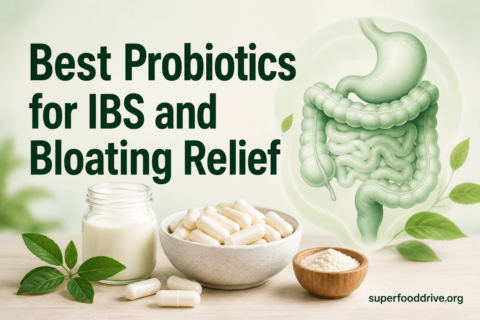 Best Probiotics for IBS and Bloating Relief