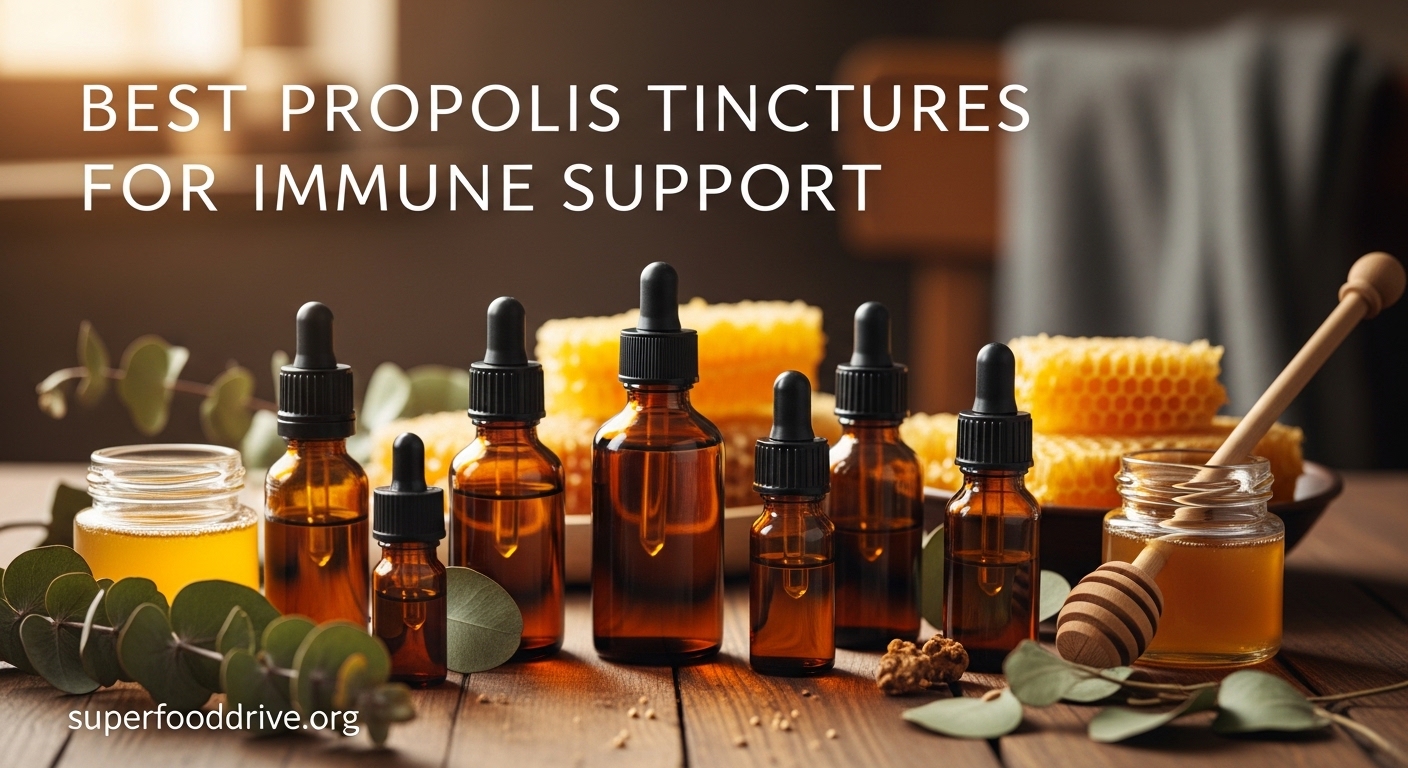 Best Propolis Tinctures for Immune Support