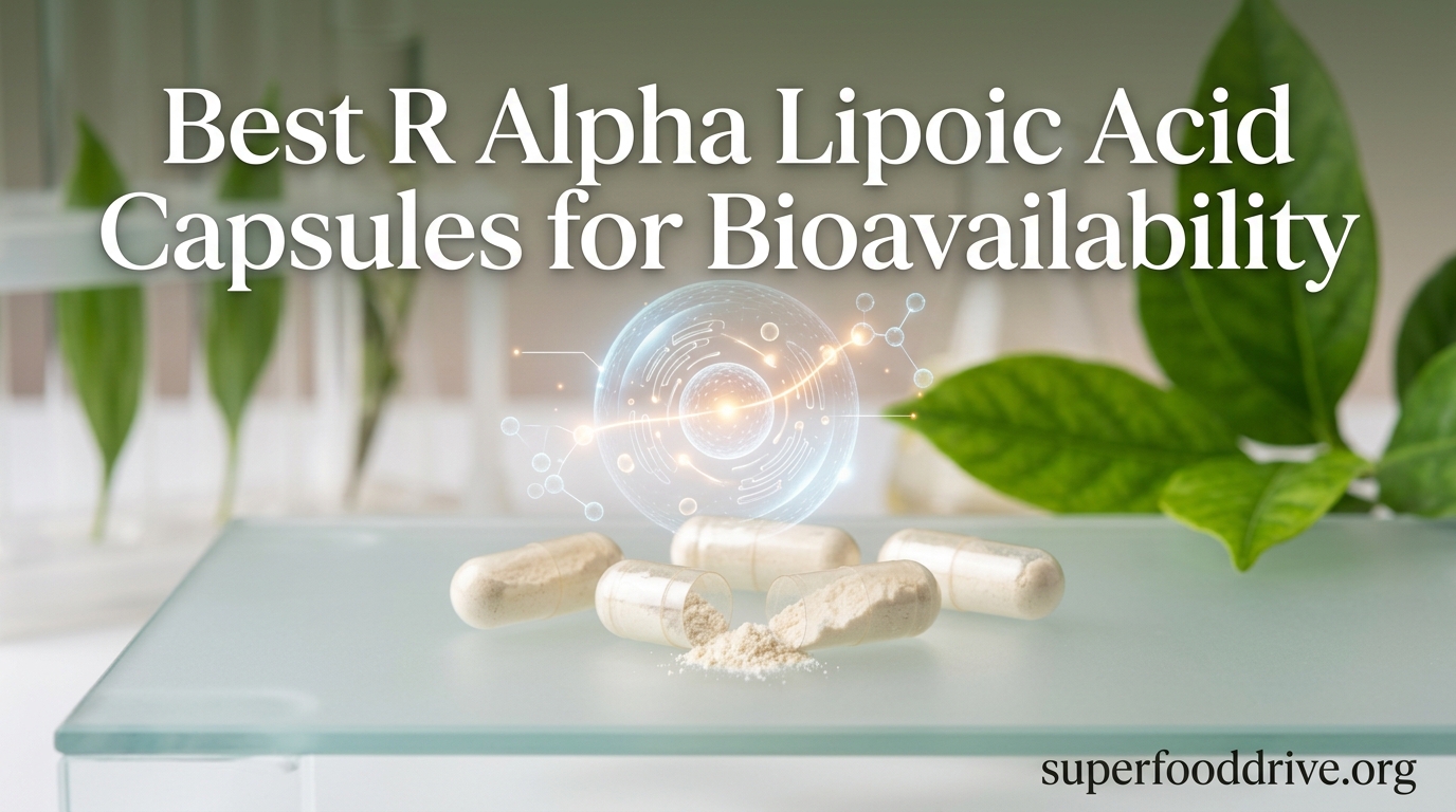 Best R Alpha Lipoic Acid Capsules for Bioavailability