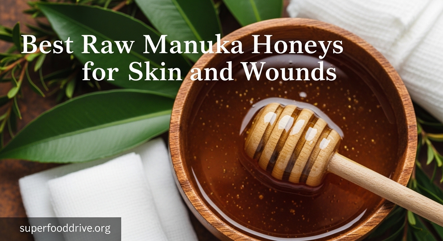 Best Raw Manuka Honeys for Skin and Wounds