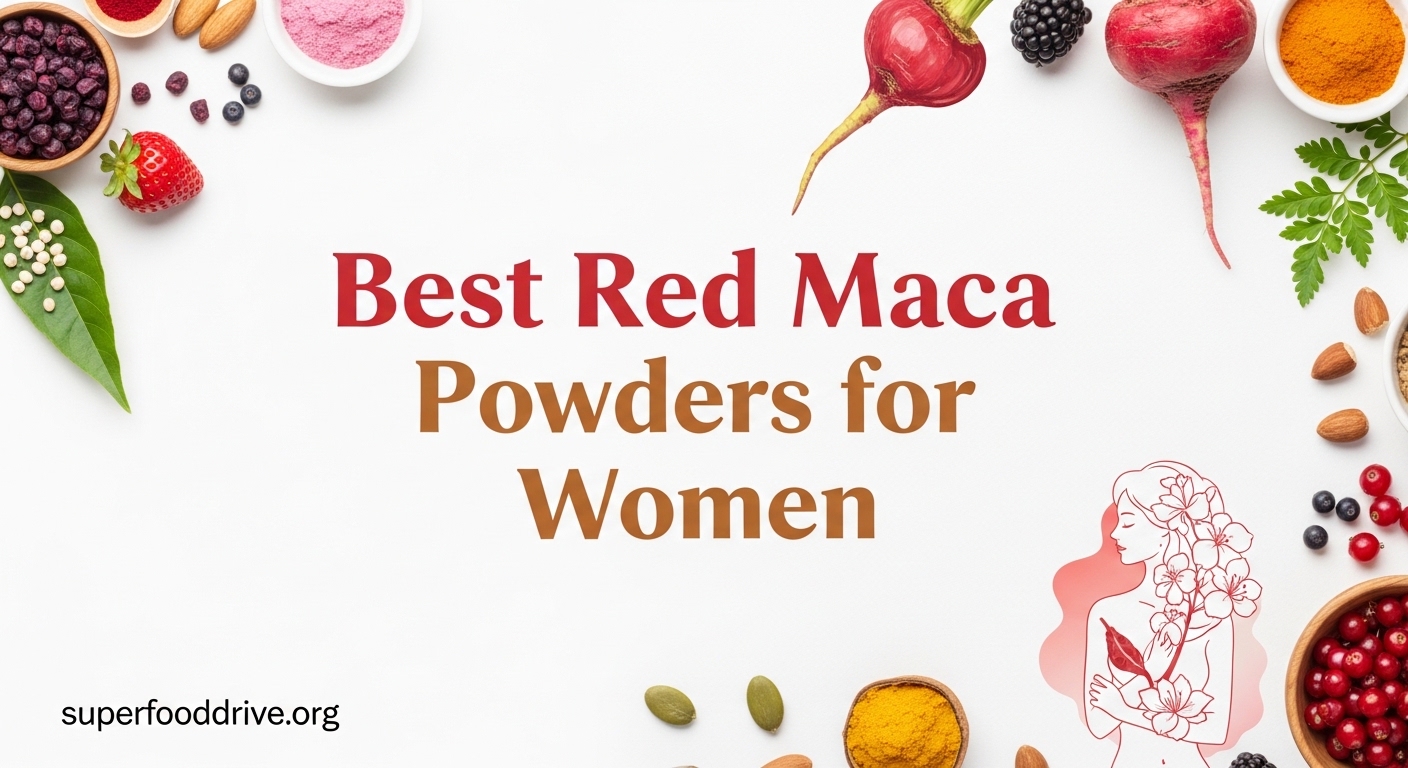 Best Red Maca Powders for Women