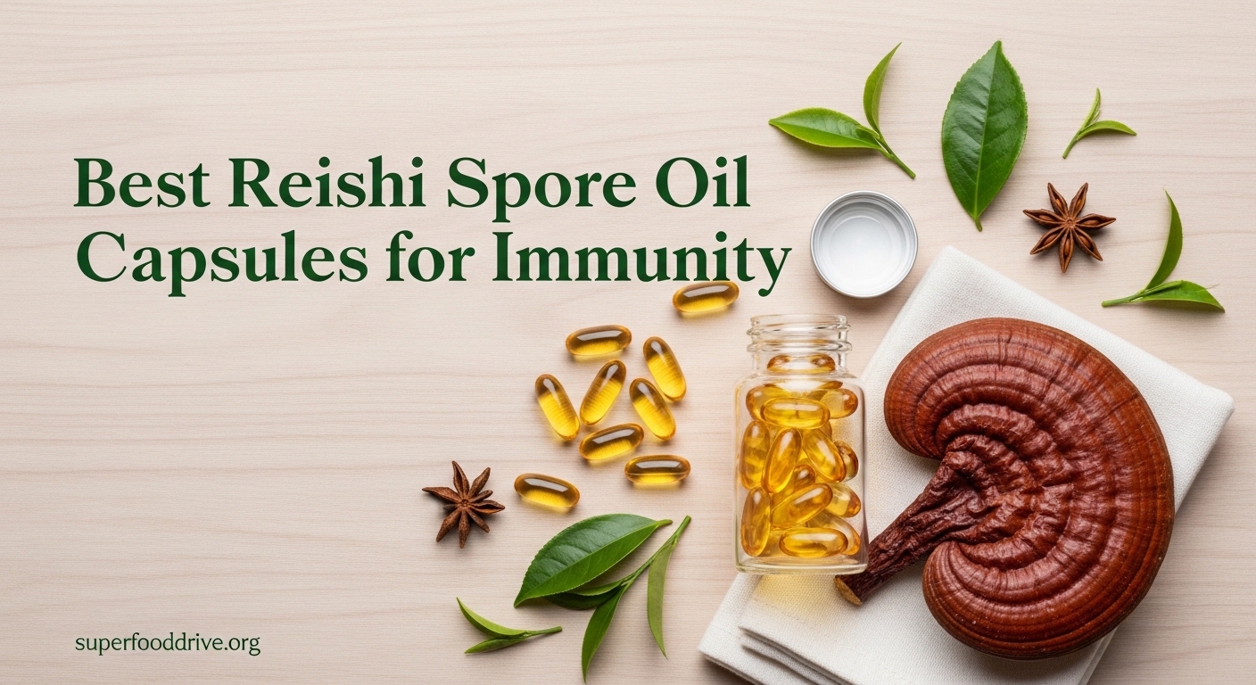 Best Reishi Spore Oil Capsules for Immunity