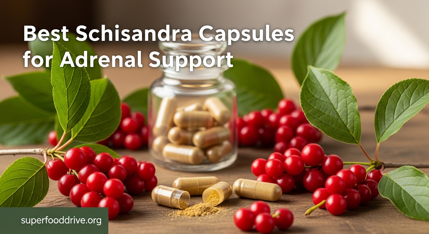 Best Schisandra Capsules for Adrenal Support