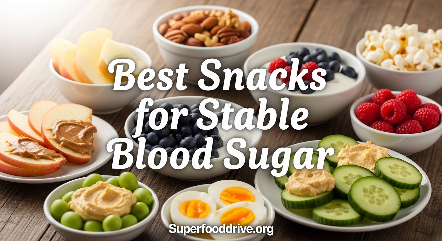 Best Snacks for Stable Blood Sugar