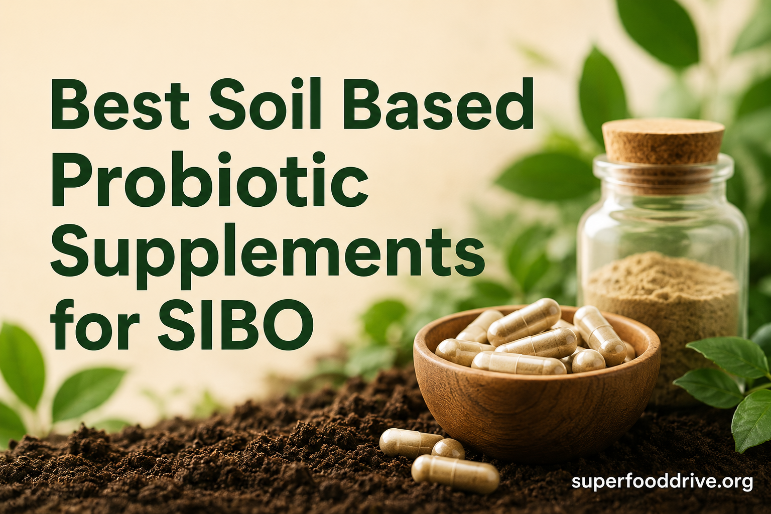 Best Soil Based Probiotic Supplements for SIBO