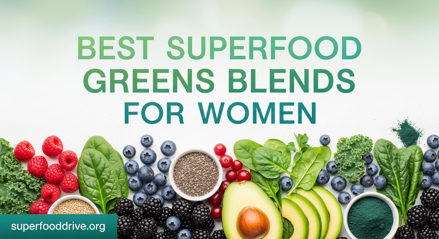 Best Superfood Greens Blends for Women