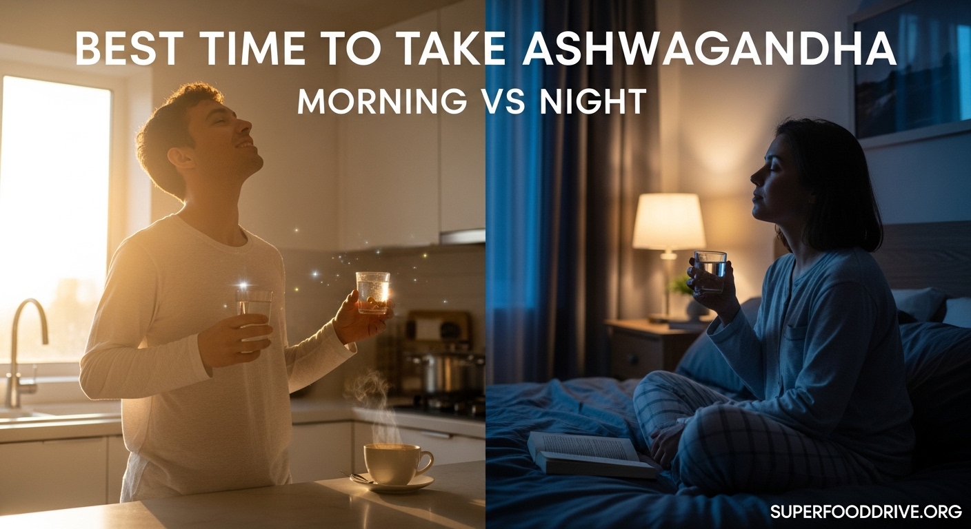 Best Time to Take Ashwagandha Morning vs Night
