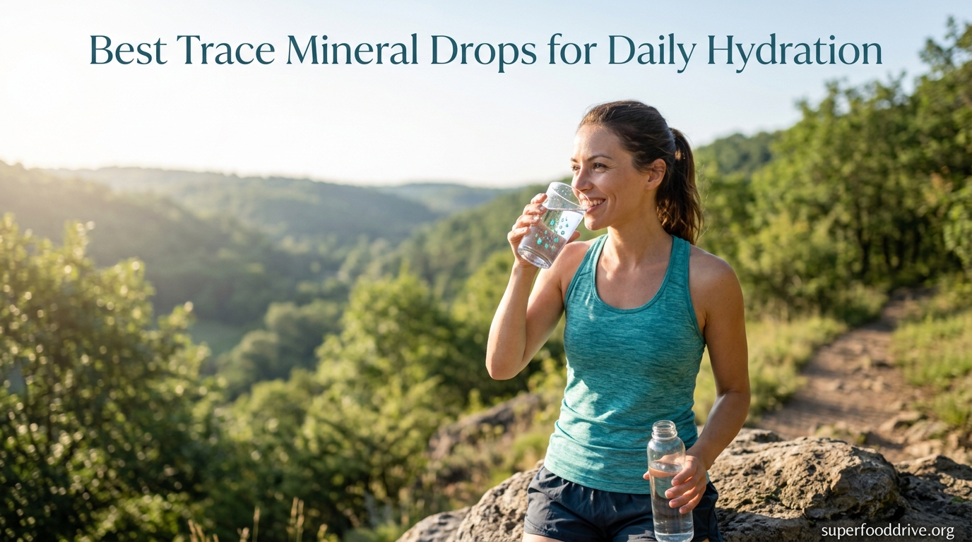 Best Trace Mineral Drops for Daily Hydration