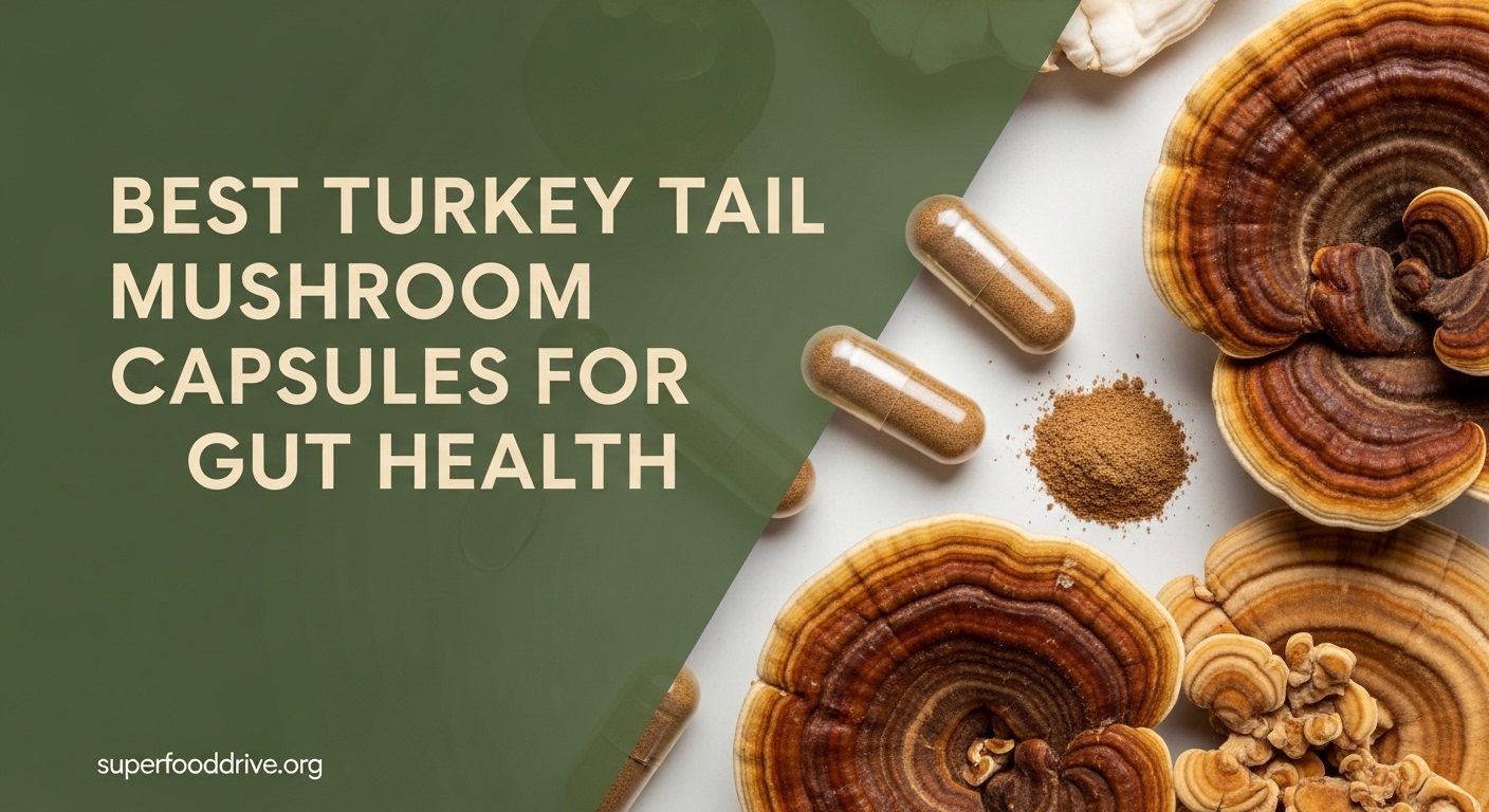 Best Turkey Tail Mushroom Capsules for Gut Health